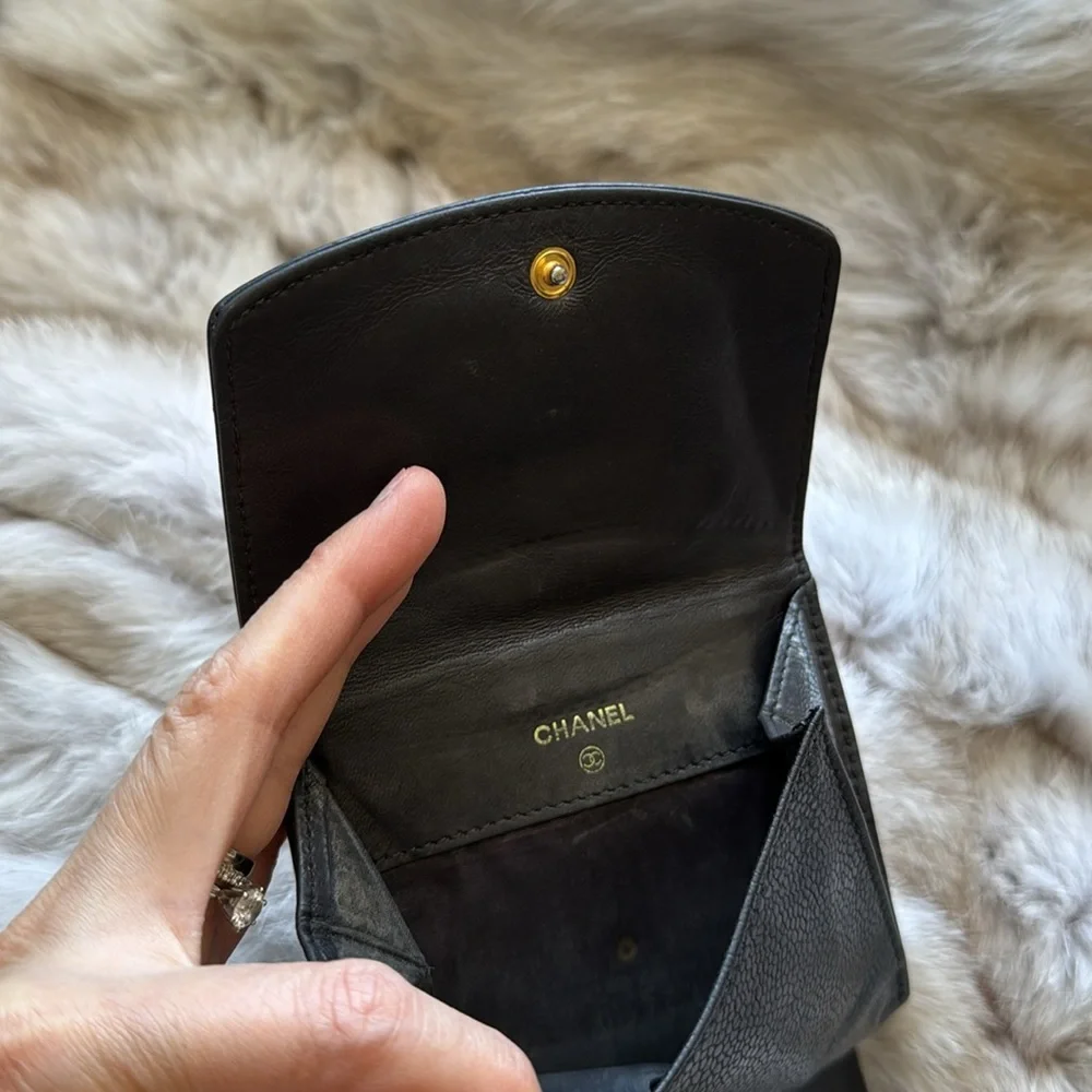 Chanel Black Leather Wallet - Picture 12 of 17